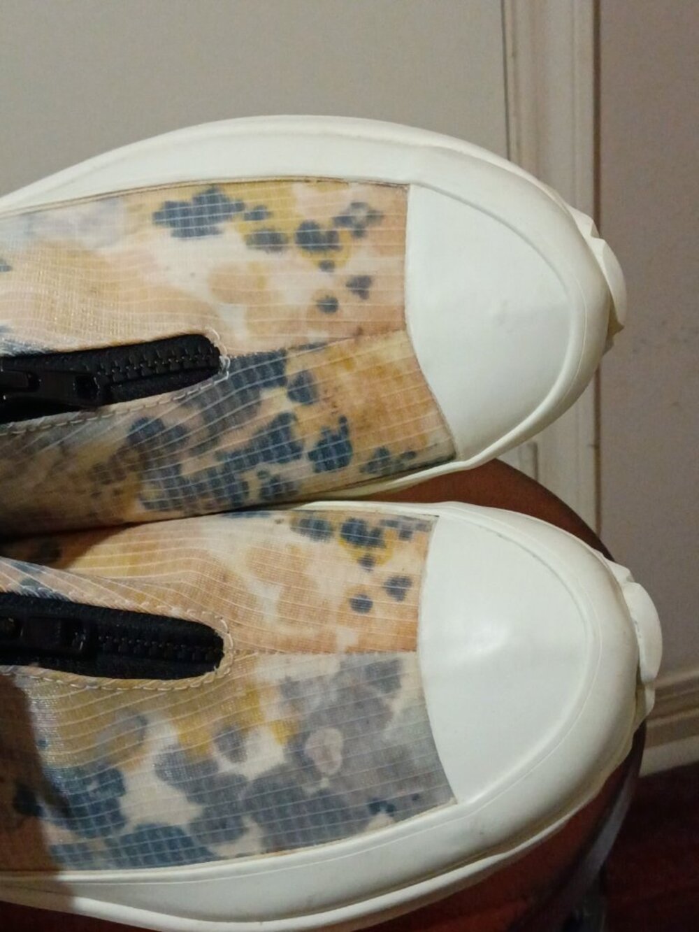 Converse Run Star Hike Womens Sz 10 'Washed Florals' White Beige Shoes 170776C - Picture 14 of 14